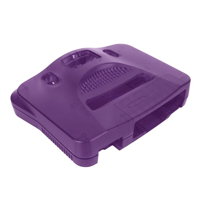 Exquisite ABS Retro Game Console Replacement Case for N64, Sturdy & Durable, Full Set with Screwdriver