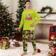thumbnail image 2 of Christmas Pajamas for Family Parent-child Christmas Set Printed Home Wear Pajamas 2 piece Set Matching Christmas Pjs for Family (Men, 3XL), 2 of 6