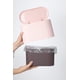 thumbnail image 2 of Mini bote de basura para mostrador para prensa, tapa de cartucho, bote de basura, estante de maquillaje, tocador, baño, cocina, oficina, 11 Feliz Sencillez, 2 of 5