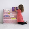 thumbnail image 6 of Humble Crew Kids Sophie Bookshelf 4 Tier Book Storage, Grey/Pink, 6 of 6