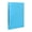 Blue, variant on 1Pc Mini 3 Ring Binder Cover, 9"x6.9" Translucent PVC Loose Leaf Notebook Shell, Blue