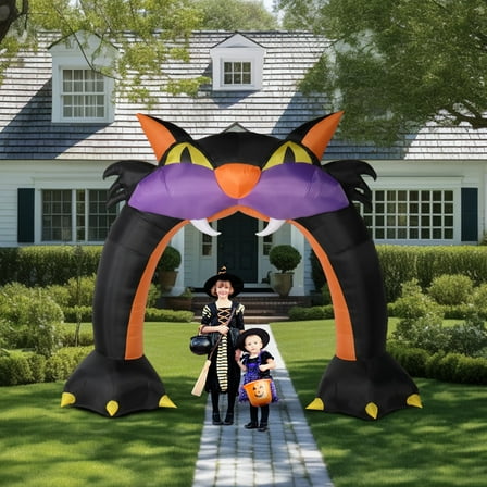 Ktaxon 9' Halloween Inflatables Outdoor Halloween Arch Decoration Blow up Decor