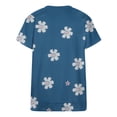 thumbnail image 4 of Blusa suelta de manga corta con cuello redondo y estampado a la moda para mujer Pompotops hfajkhk129722, 4 of 4