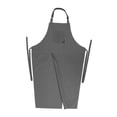 thumbnail image 4 of Delantal con pierna dividida,Delantal de cocina de cerámica con pierna dividida y cuello colgante,Delantales Herramienta con Bolsillos Delantales de Cocina,Correa para colgar en el cuello gris, 4 of 8