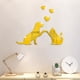 thumbnail image 5 of Pegatinas decorativas de pared acrílicas con diseño de animales | Vinilos decorativos removibles de perros y gatos | Arte de pared reflectante autoadhesivo para sala de estar, dormitorio infantil, 5 of 8