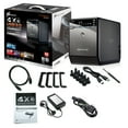 thumbnail image 4 of Mediasonic 4 Bay 3.5" SATA Hard Drive Enclosure DAS - USB 3.0 & eSATA Support 30TB HDD, 4 of 6