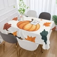 thumbnail image 2 of Yayeee Tablecloths for Rectangular Tables 54 x 72 inch Party Table Cover, Pumpkins Patten, 2 of 6