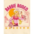 thumbnail image 4 of Barbie Rodeo Fleece Pullover Hoodie and Flare Leggings Outfit Set Logo Toddler to Big Kid, 4 of 4
