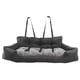 thumbnail image 4 of Asiento elevador para perros Cama de viaje para perros en el automóvil con funda extraíble Asiento elevador suave para viajes para mascotas Gris oscuro XL, 4 of 8