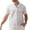 White, variant on Summer Man's Beach Refreshing Casual Fashion Short Sleeve Shirt