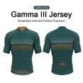 thumbnail image 3 of LAMEDA Maillot de ciclismo de verano para hombre, color naranja, manga corta, ropa de equipo de MTB para hombre, maillot de bicicleta de carretera para ciclismo, ropa deportiva, 3 of 5