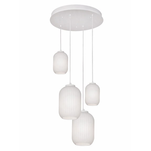 AFX - Callie 4- Light Pendant In Contemporary-Modern-Transitional Style 15.5