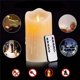 thumbnail image 3 of Velas LED, velas parpadeantes, vela recargable, velas de cera real con control remoto, 10 cm, 3 of 5