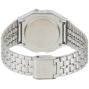 Men's Casio Digital Classic Steel Strap Watch A159W-N1D