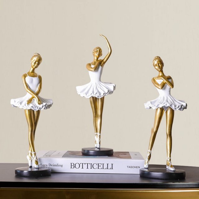 Bailarina de ballet creativa, niña, modelo de decoración de habitación, dormitorio, habitación de princesa, decoración elegante, decoración pequeña
