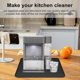 thumbnail image 3 of Ice Maker Pad Countertop Water Absorbent Mat Reusable Ice Maker Tray Pad Easy to Clean Dish Drying, 3 of 4