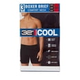 thumbnail image 2 of 32 Degrees Men's Comfort Mesh Boxer Brief 3 PK, 2 of 7