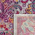 thumbnail image 4 of SAFAVIEH Crystal Quinlan Oriental Area Rug, Light Blue/Fuchsia, 8' x 10', 4 of 8