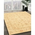 thumbnail image 2 of Ahgly Company Indoor Rectangle Abstract Mustard Yellow Oriental Area Rugs, 8' x 10', 2 of 6