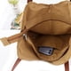 thumbnail image 3 of Bolso de playa tejido hueco para mujer, bolsos de hombro bohemios tejidos a mano, bolso de mimbre, bolso de paja, bolso de rafia, bolso de paja de verano con cremallera y borde de cuero, 3 of 5