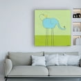 thumbnail image 3 of Trademark Fine Art 'Stick leg Elephant I Childrens Art' Canvas Art by June Erica Vess, 3 of 3