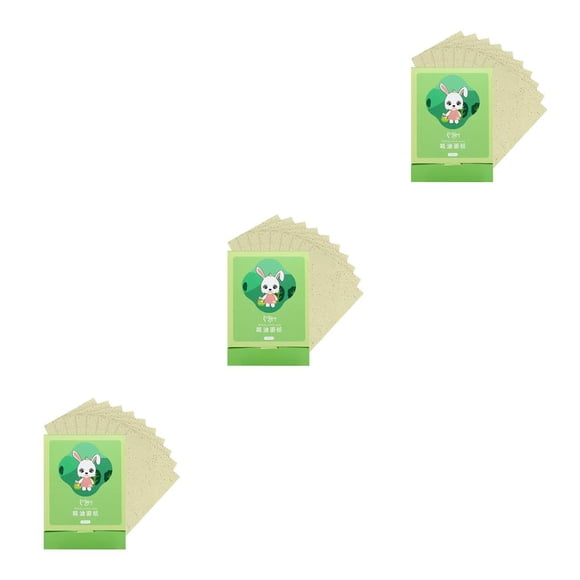 Vogacara 1 caja de papel secante, toallitas absorbentes convenientes para el control de aceite, tipo 4 Type1 NO1