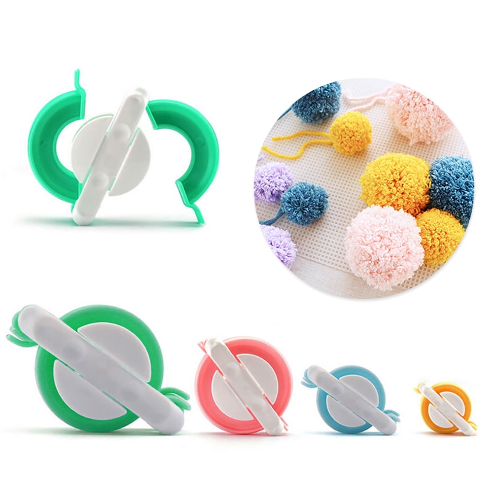 Outil De Fabrication De Pompons 4 Tailles - Outil De Fabrication De