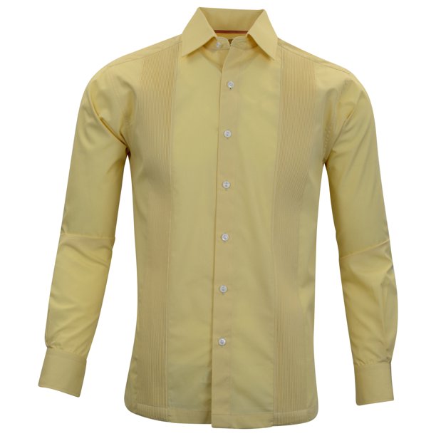 Manchester Guayabera Regular Fit Puño Convertible Trigo, G Manchester 40800C