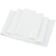 thumbnail image 1 of Tela de algodón elástica de punto canalé, blanca, tubular, de punto canalé, para puños de cuello, ribetes, para confección de chaquetas, 39 x 5,8 pulgadas, 1 of 9