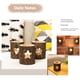 thumbnail image 4 of Advancent Portavelas en forma de corazón, decoración de , de madera, incluye portavelas, para sala de estar y exterior. Decoración del hogar Cinco estrellas +Vela, 4 of 6