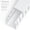 White-1.6in H × 1.2in W × 6ft L, variant on Cable Raceway Black 1.6in H × 1.2in W × 6ft L Cord Organizer for Network, PC, TVs