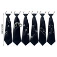 thumbnail image 3 of Versatile Pre-tied Uniform Black Ties Bowknot Girls School Uniforms Accessories Adjustable JK Preepy Look School Suit white three beads, 3 of 4