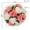 pink, variant on Flower Balls Wedding Rose Centerpieces: Fake Flowers Kissing Balls Decor Artificial Floral Arrangements Flower Bouquet of Roses Home Party Table DIY Decorations wine