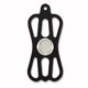 thumbnail image 1 of Funda de silicona para teléfono (negra) con soporte de aro para teléfonos inteligentes universales de 4,7 a 6,5 pulgadas, 1 of 5