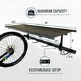 thumbnail image 3 of StoreYourBoard Porte-Vélos + Étagère de Rangement, Peut Contenir 5 Vélos, Fixation Murale Réglable pour Vélo de Garage, 3 of 3
