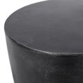 thumbnail image 6 of Lightweight Concrete Barrel Side Table for Indoor Outdoor Use, 15.5" Accent Table, 6 of 8