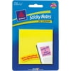 Avery See-Through Sticky Notes, Yellow