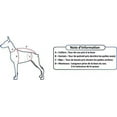 thumbnail image 3 of Red Dingo Classic Dark Blue Dog Harness, Extra-Large, 3 of 3