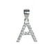 thumbnail image 1 of Dije Letra A Inicial Plata .925 con Cadena de Plata .925, 1 of 4