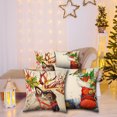 thumbnail image 4 of Funie Cushion Case Super Soft Wear Resistant Linen Xmas Themed Pillowcase Decor for Home, 4 of 8
