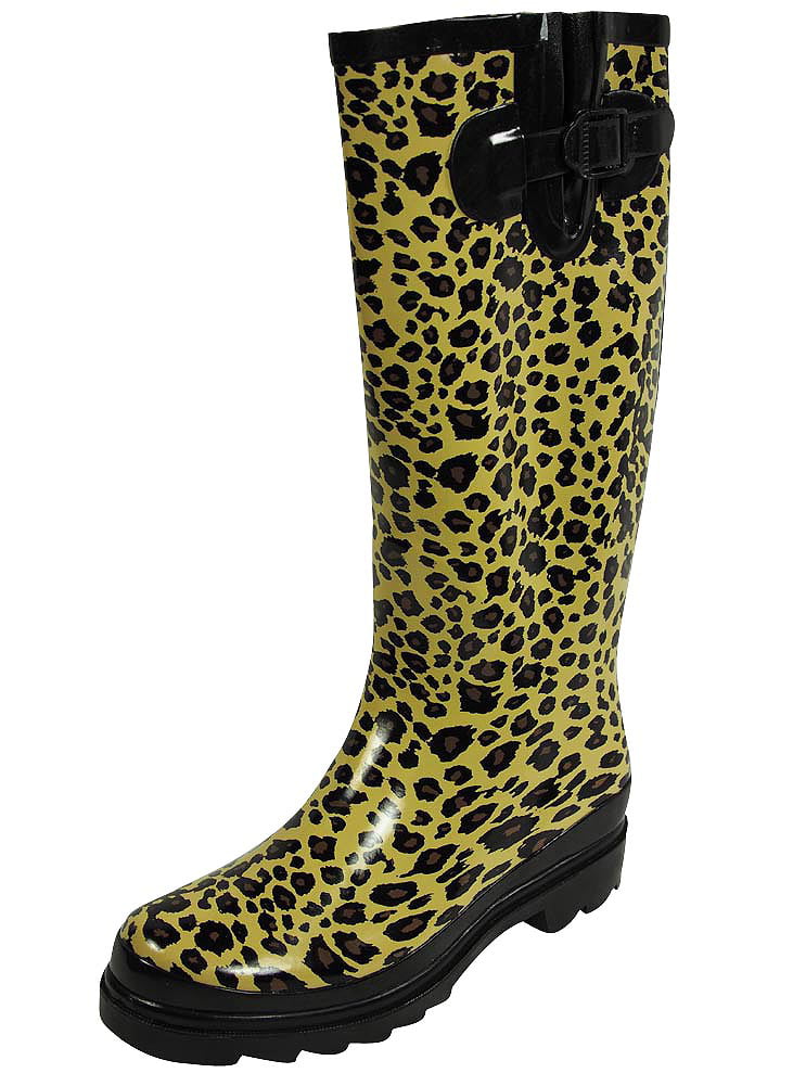 New Sunville Brand Womens Short Ankle Rubber Rain Boots