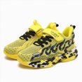 thumbnail image 6 of Zuwimk Boys Girls Kids Sneakers Running Athletic Shoes Breathable,Comfortable,Non-slip,Easy wear,Casual fashion,sport,Little/Big Kid(Yellow,7-8 Years), 6 of 9