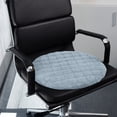 thumbnail image 3 of Cojín Redondo de 30 Cm para Silla, Suave, de Pana, Antideslizante, Lavable, con Cremallera, para Comedor Interior., 3 of 5