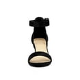 thumbnail image 6 of Unique Bargains Women's Open Toe Ankle Strap Chunky High Heels Sandals, 6 of 6