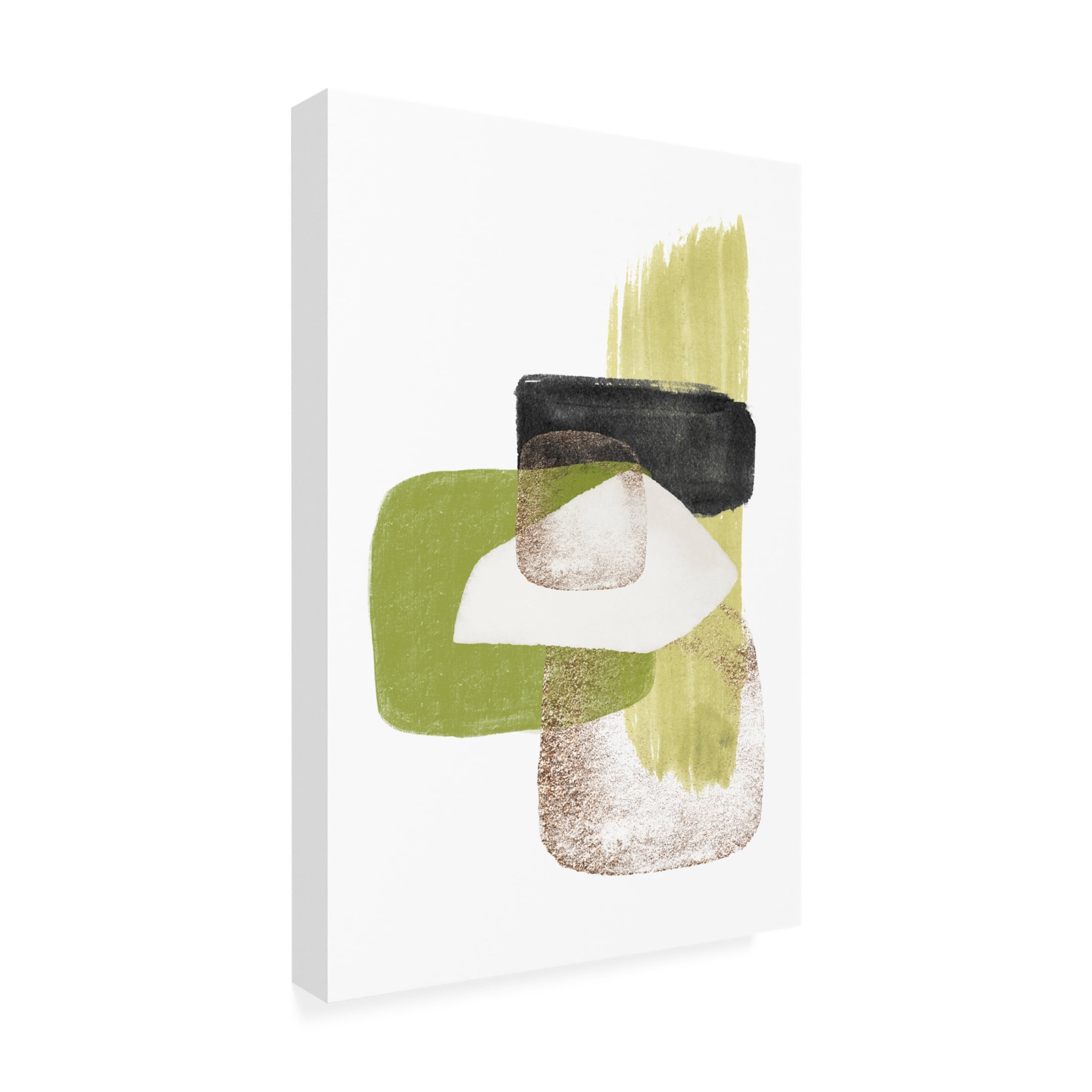 Trademark Fine Art Sally Ann Moss Green Dream 1 Canvas Wall Art
