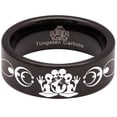 thumbnail image 5 of Grey Alien Tungsten Carbide Ring, 5 of 9