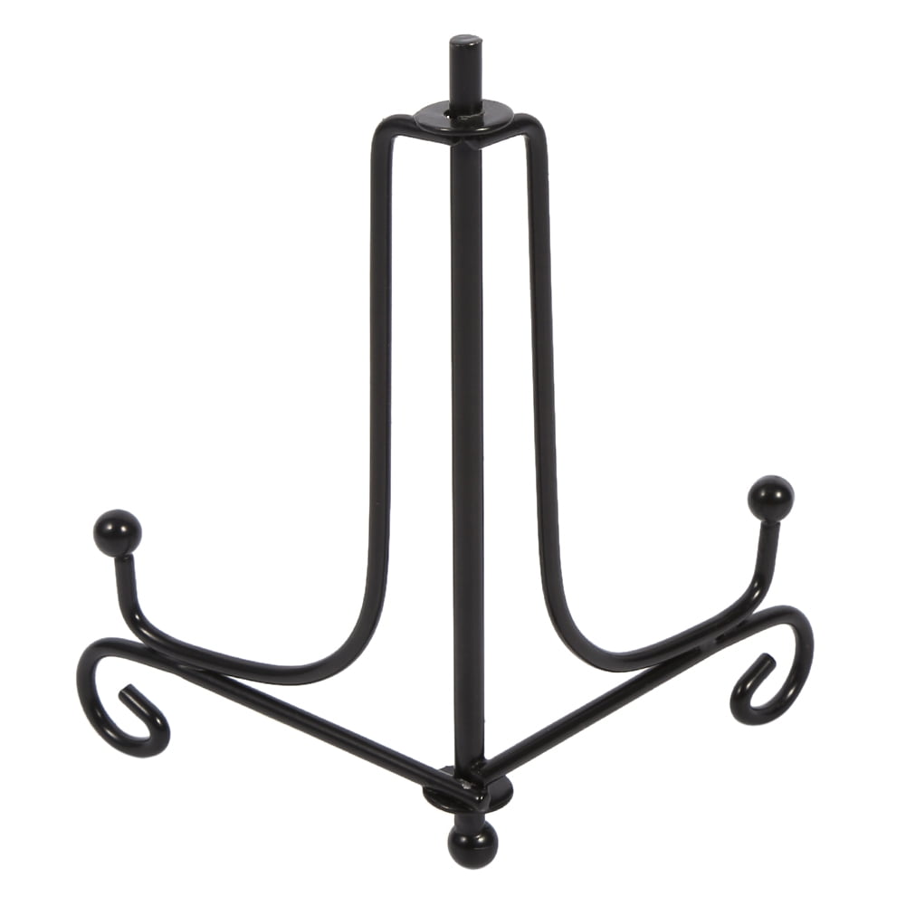 Iron Easel Plate Display Art Picture Photo Holder Stand Artwork Home Decoration