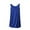 Blue, variant on Tank Nightgowns for Women Sleeveless Sleep Dress Crew Neck Sleep Shirt Comfy Pajama Dress Black XL