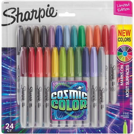 UPC: 0071641140639 | Sharpie Cosmic Colors Marker Sets  24-Markers  Fine