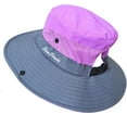 thumbnail image 7 of Muryobao Women's Ponytail Sun Hat UV Protection Foldable Mesh Wide Brim Beach Fishing Hat, 7 of 7